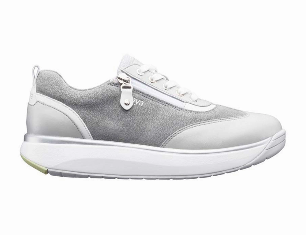 Dad Style Womens Senso Zip Laura Light Grey Shoes