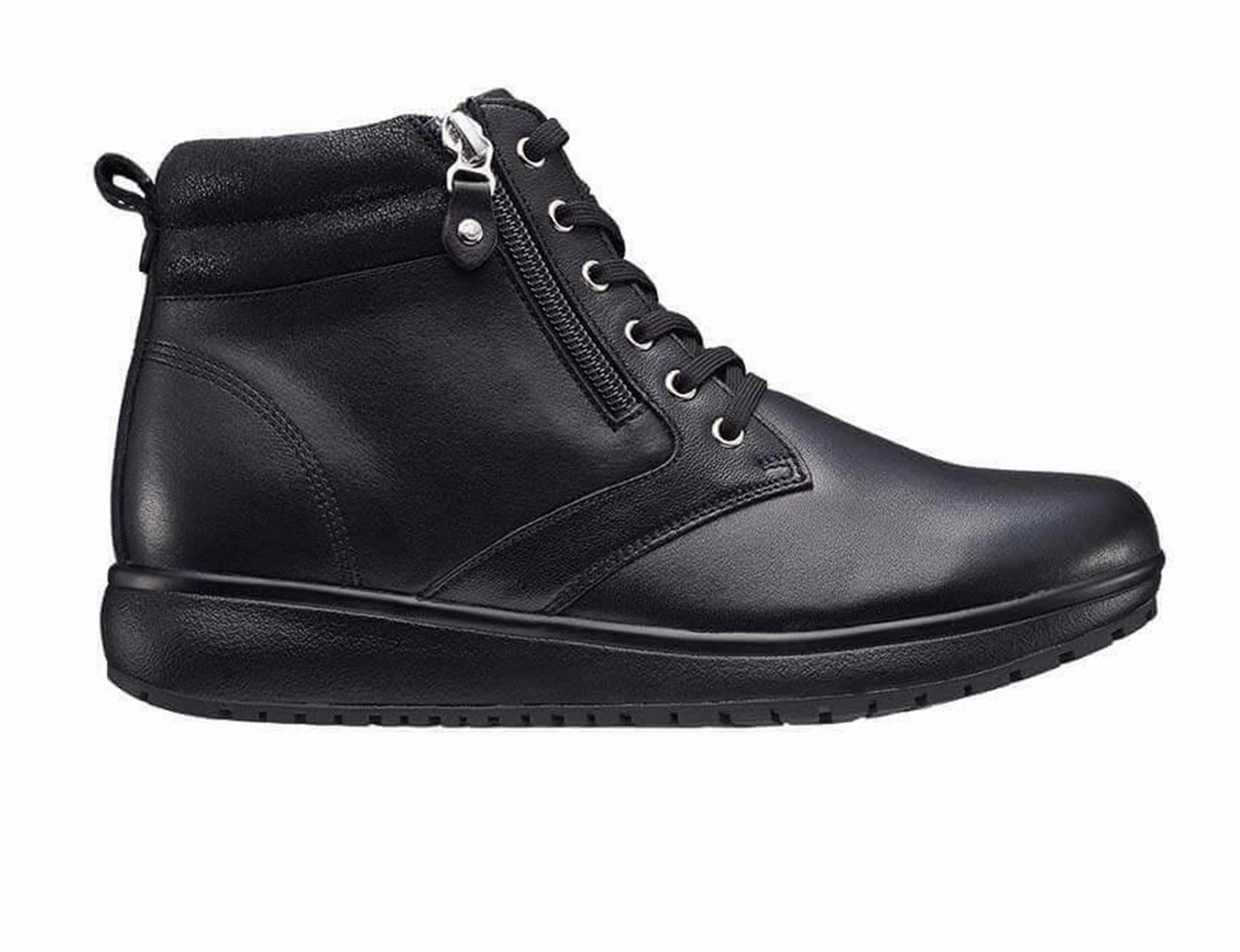 Womens Senso Zip Wilma II Black Boots forest walk