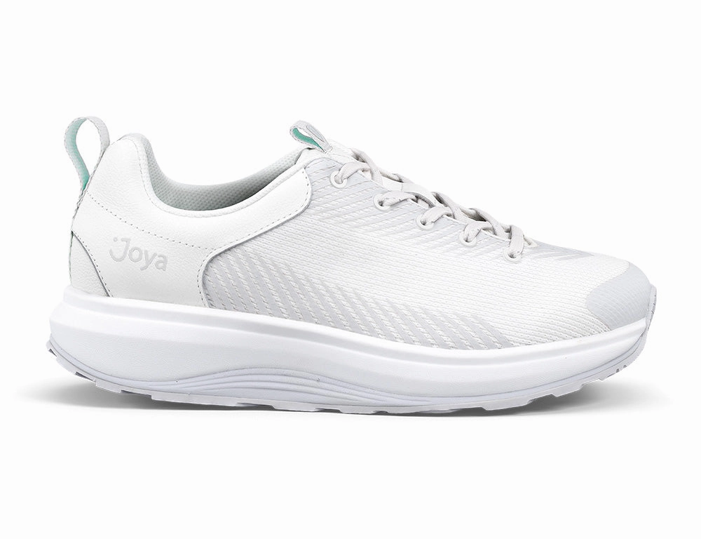 Velvet Soft Womens Wave Wide-Fit Maui White Trainers