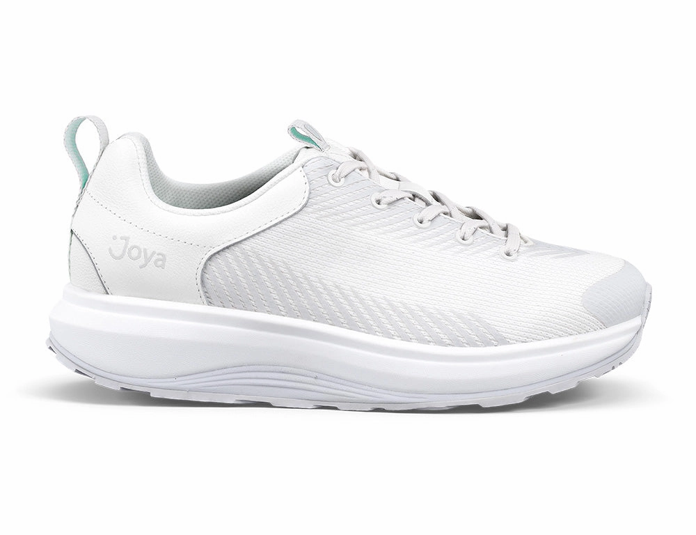 Story Glow Year long Womens Wave Wide-Fit Maui White Trainers