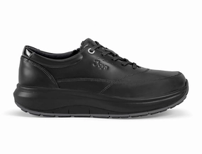 Womens Wave Wide-Fit Zip Venice Black Shoes All Comfort Cold Guard