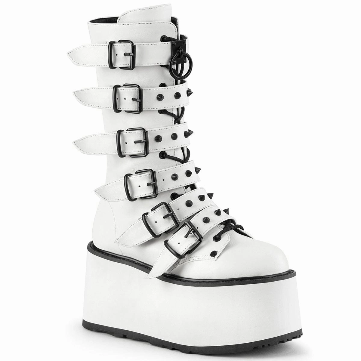 Trail Strong DAMNED-225 White Vegan Leather