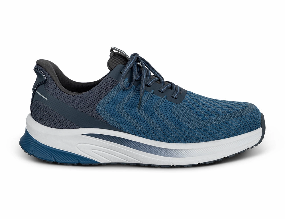 Urban Walk Impact Resistance Mens Hands-Free Tilos Blue Trainers