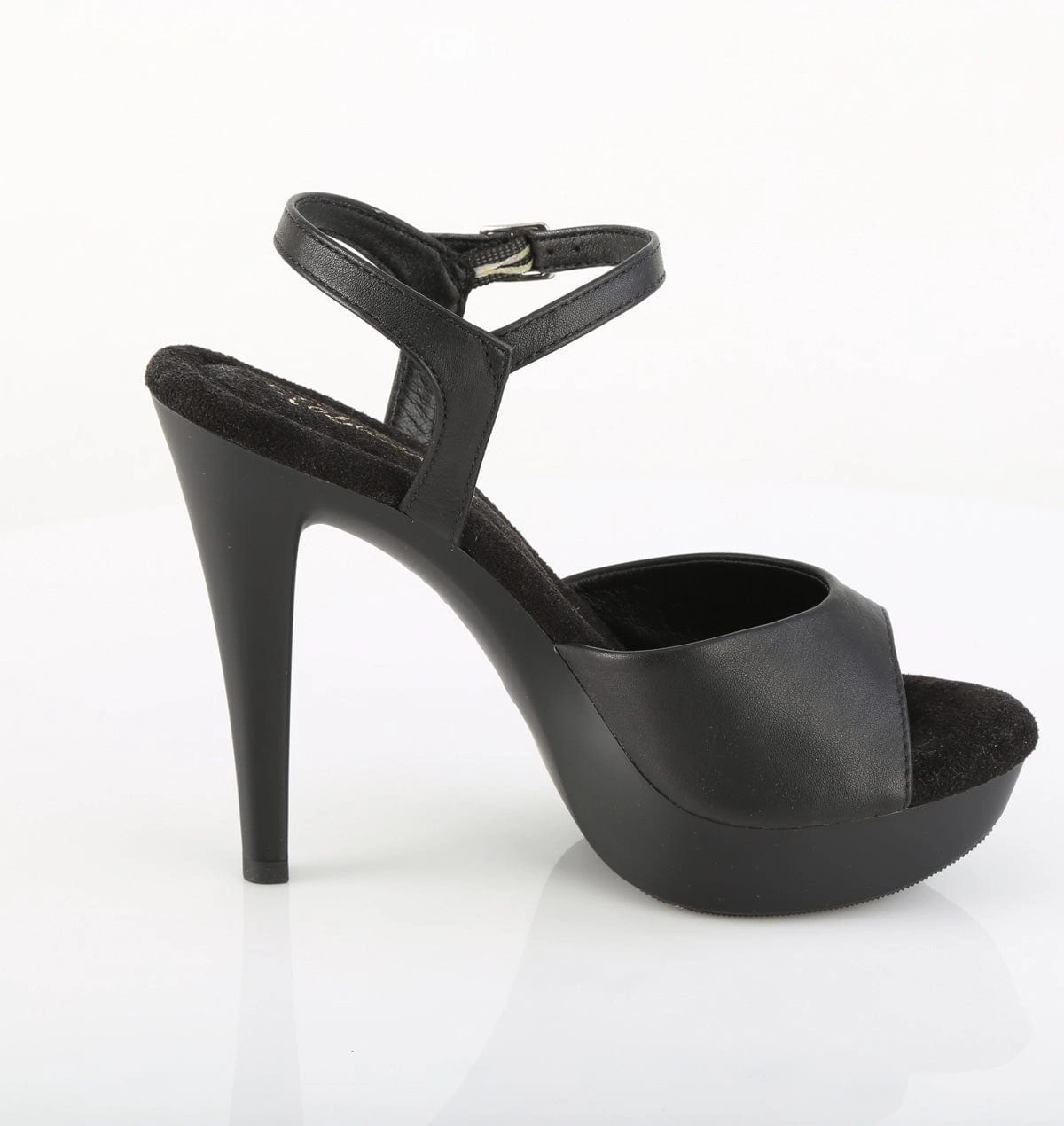 COCKTAIL-509 Shoes Black Faux Leather/Black Matte Car Ride Quick Match