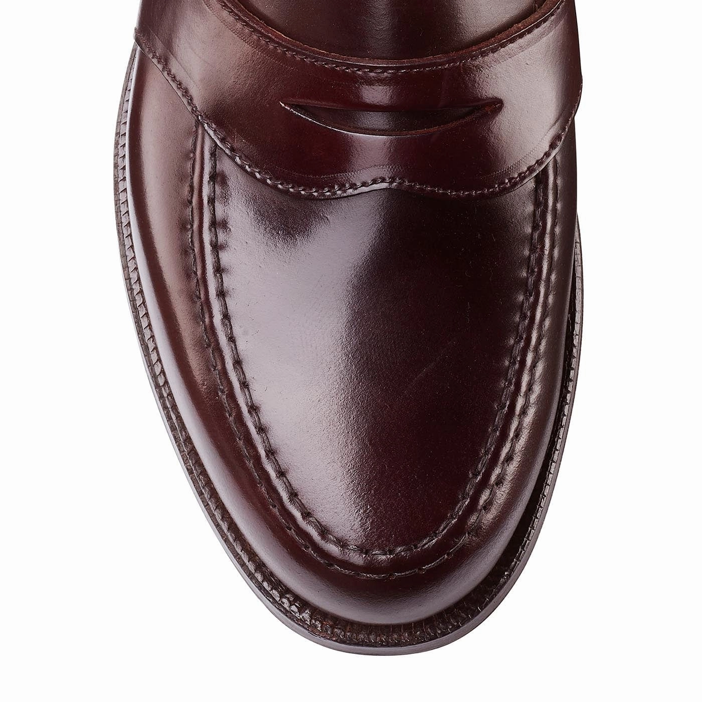 Yale Burgundy Cordovan Stylish Look